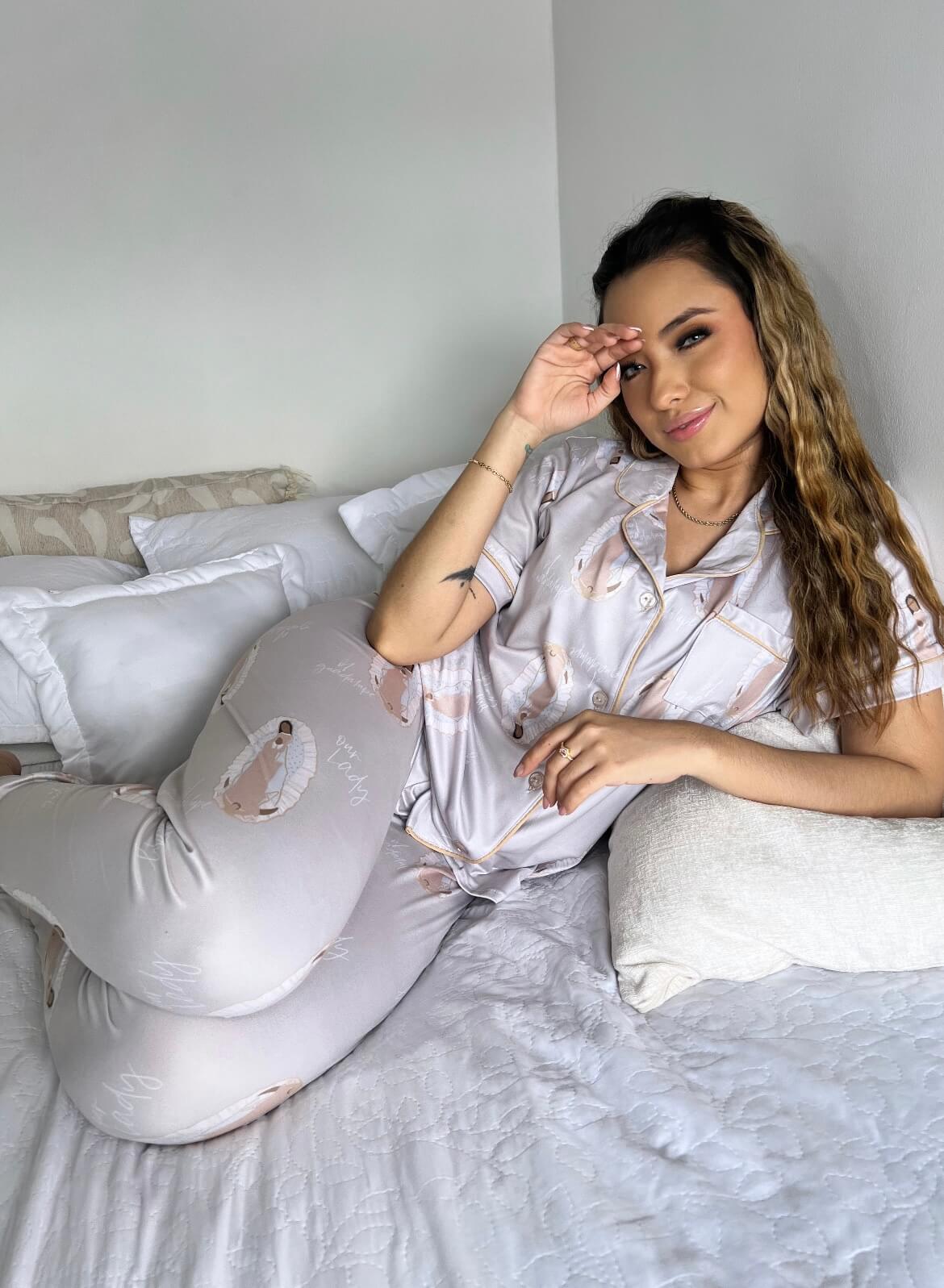 Pijama Alana virgencita Pantalón