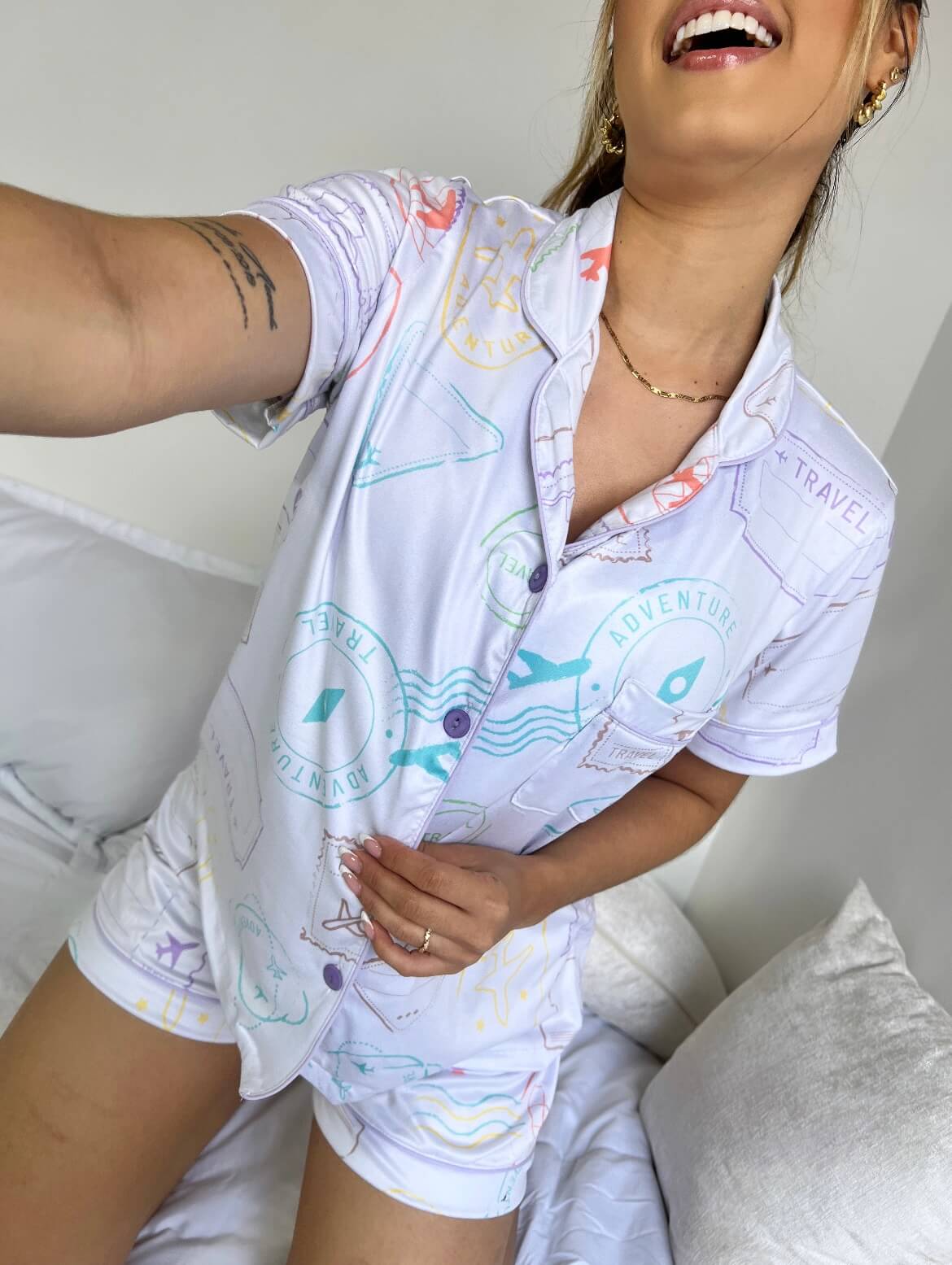 Pijama Alana Travel Short