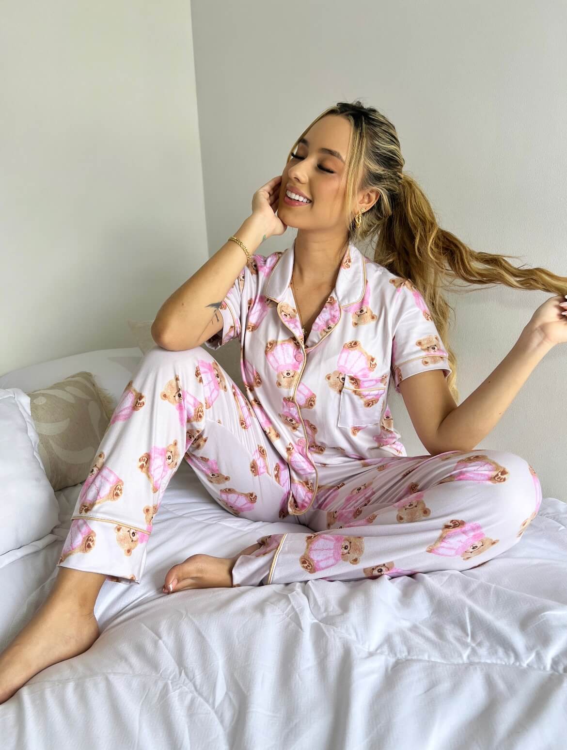 Pijama Alana Ositas Pantalón