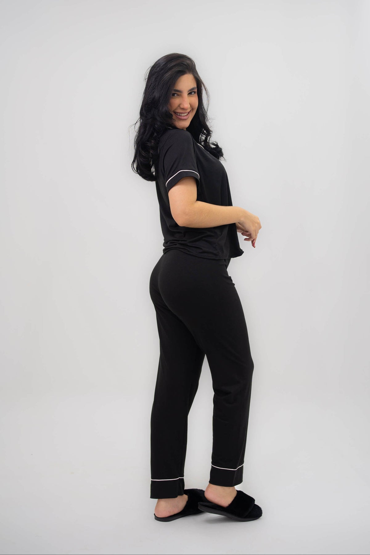 Alana Negro Pantalón