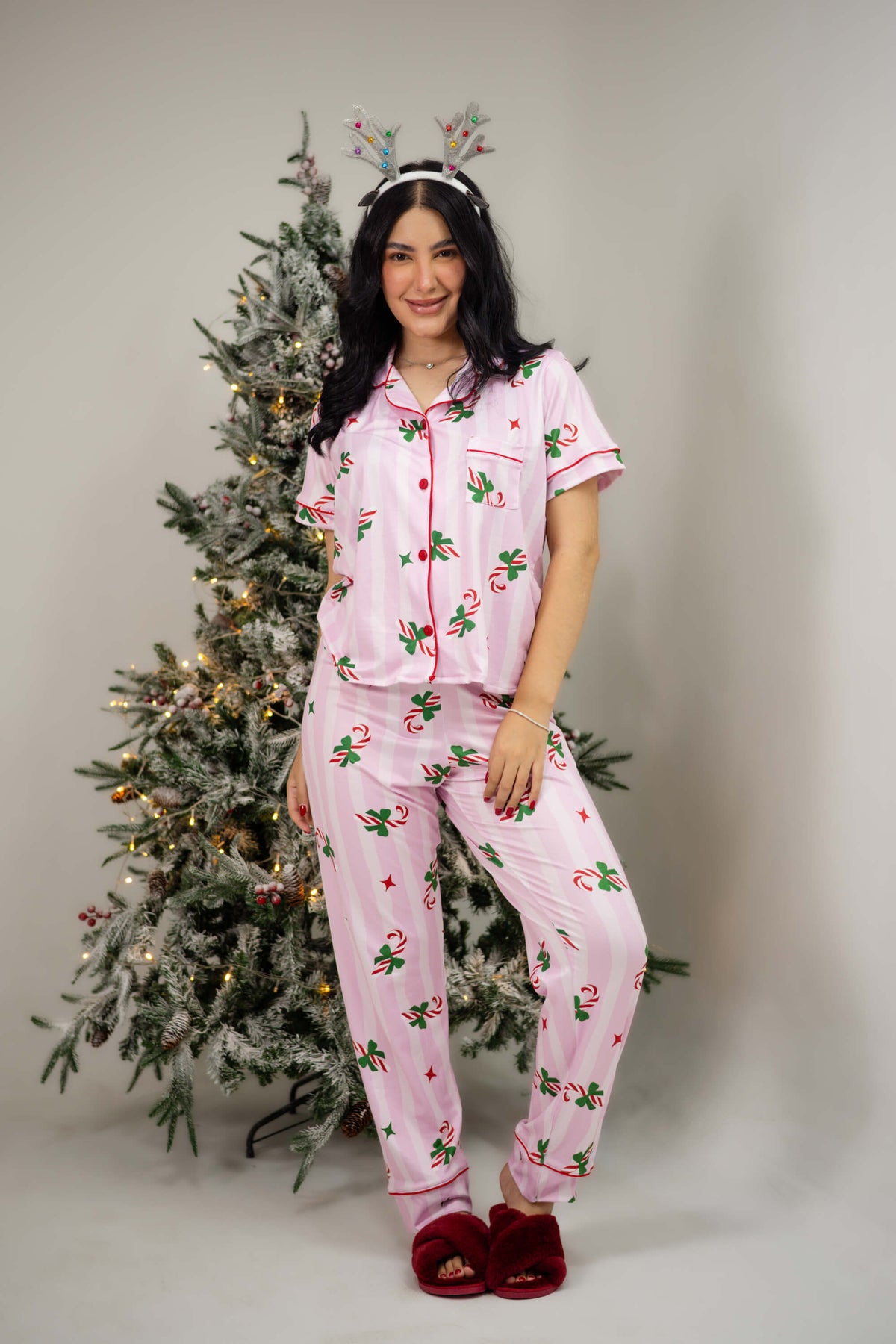 Alana Bastones Navideños Pantalón