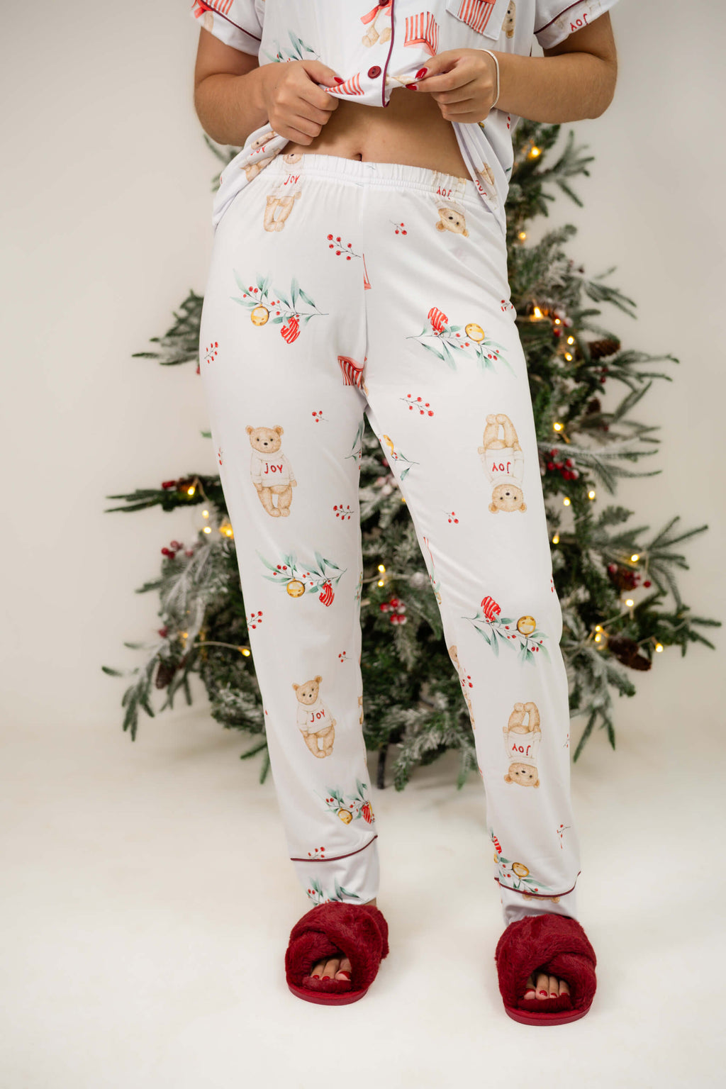 Alana Ositos Navideños Pantalón