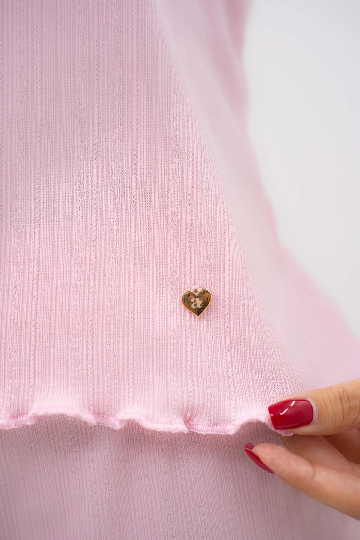Emma Buzo + Pant - Rosa