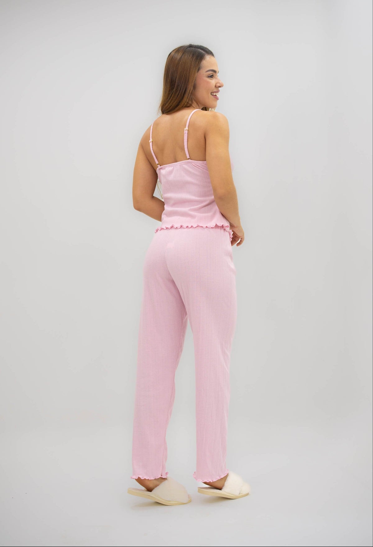 Emma Blusa + Pant - Rosa