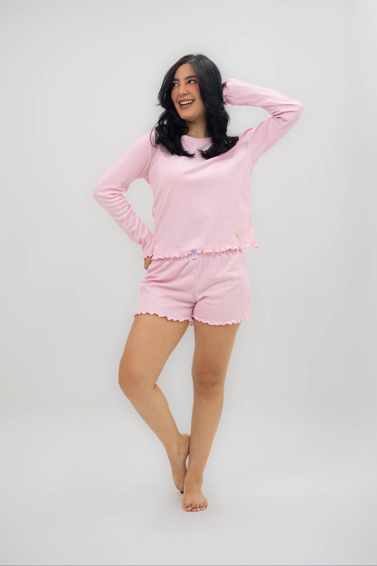 Emma Buzo + Short - Rosa