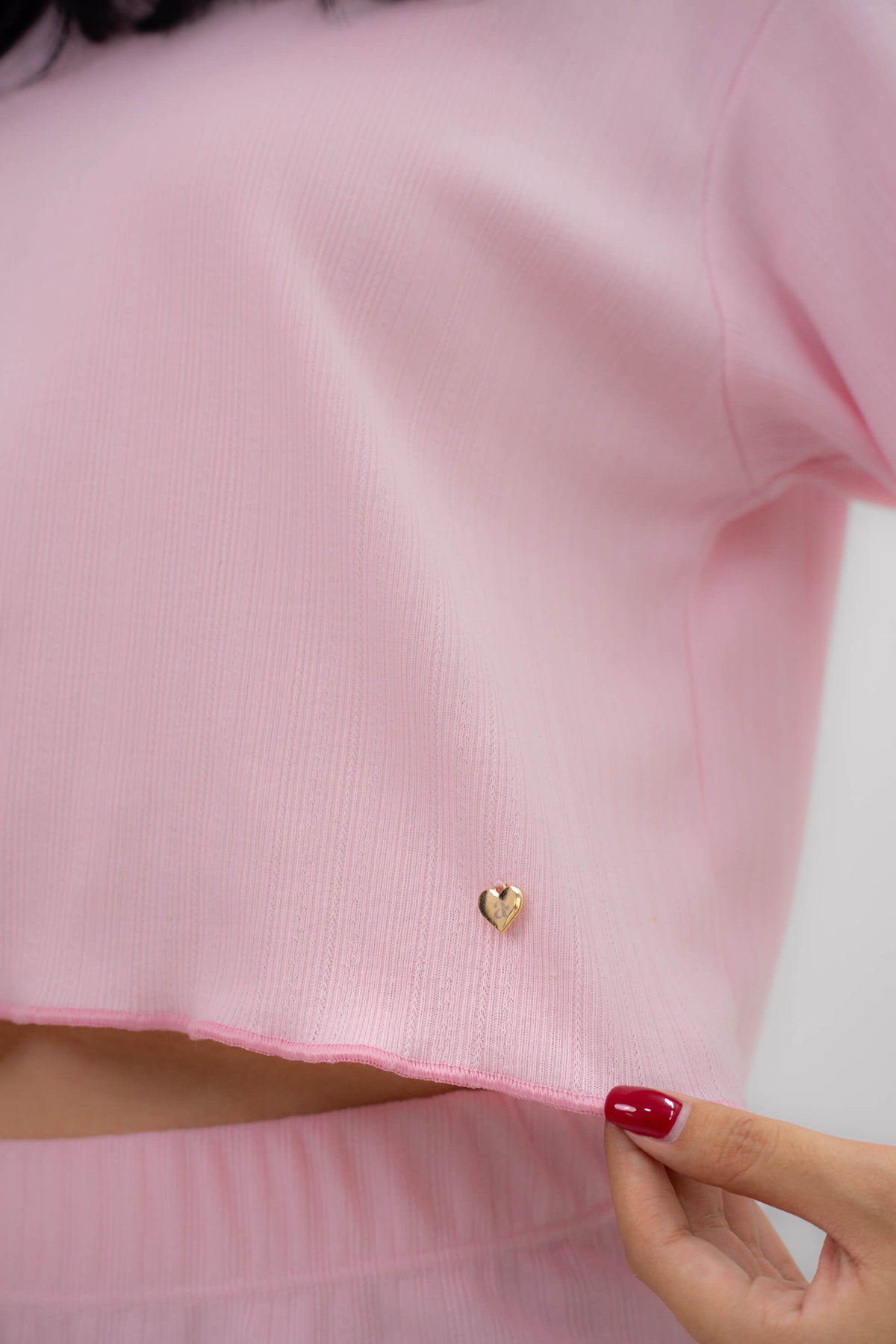 Emma Crop + Pant - Rosa