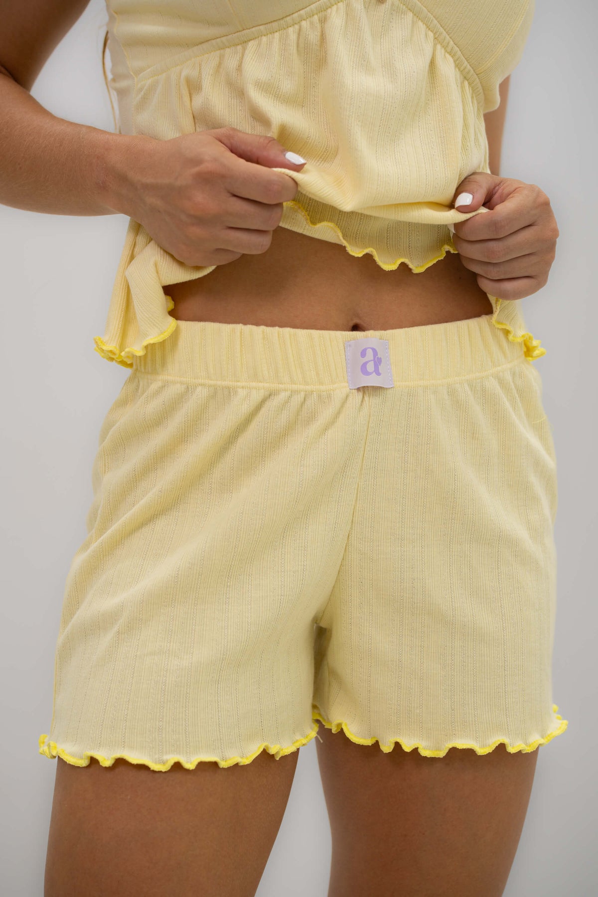 Emma Blusa + Short - Amarillo