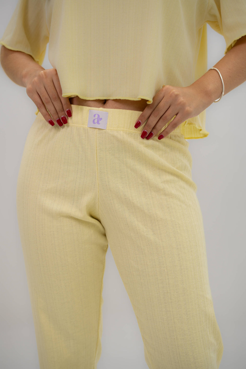 Emma Crop + Pant - Amarillo