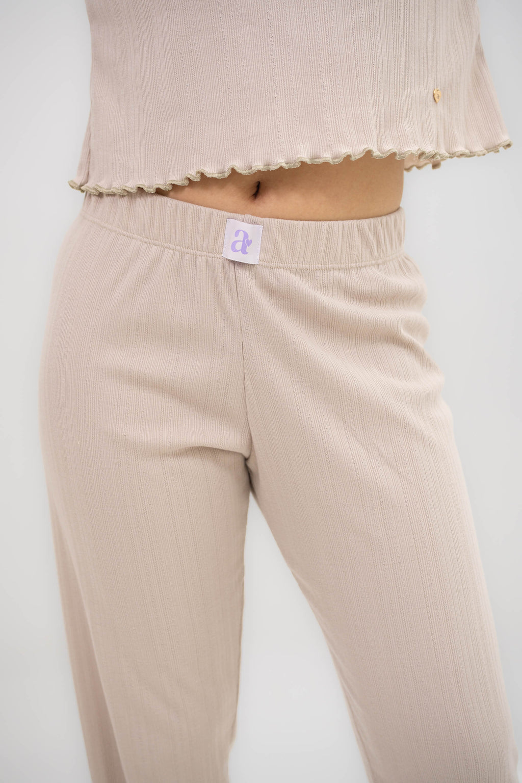 Emma Buzo + Pant - Beige