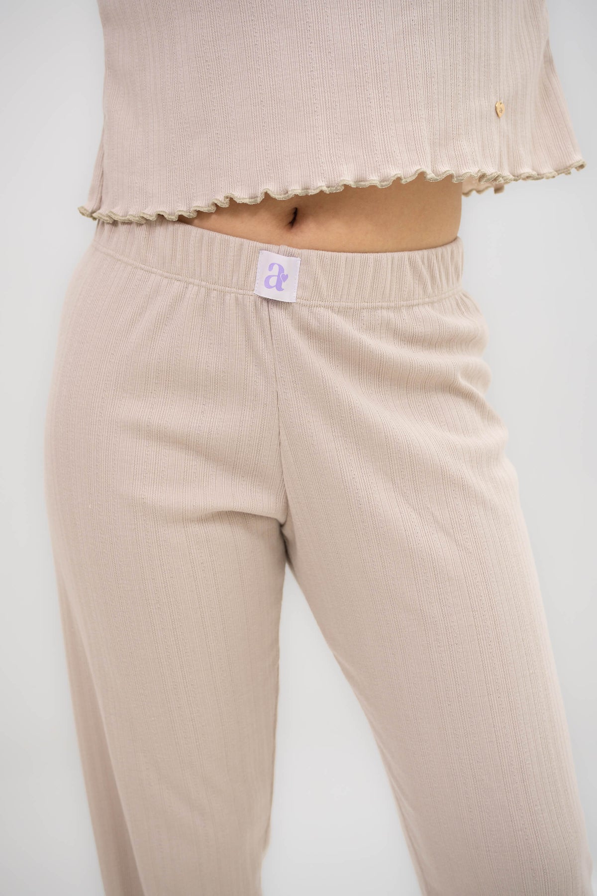 Emma Buzo + Pant - Beige
