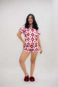 Alana Corazones Rombo Short