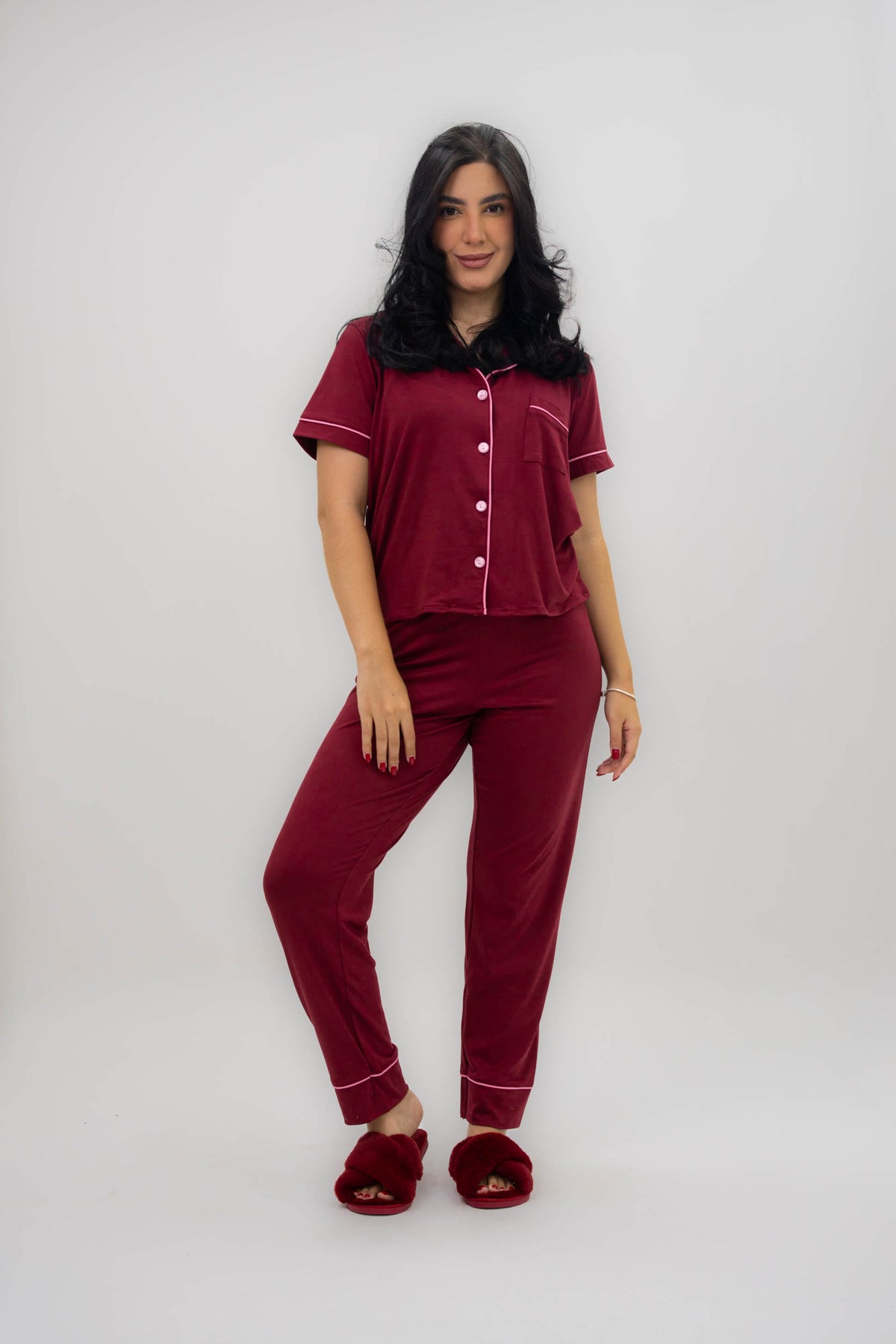 Alana Vino Tinto Pantalón