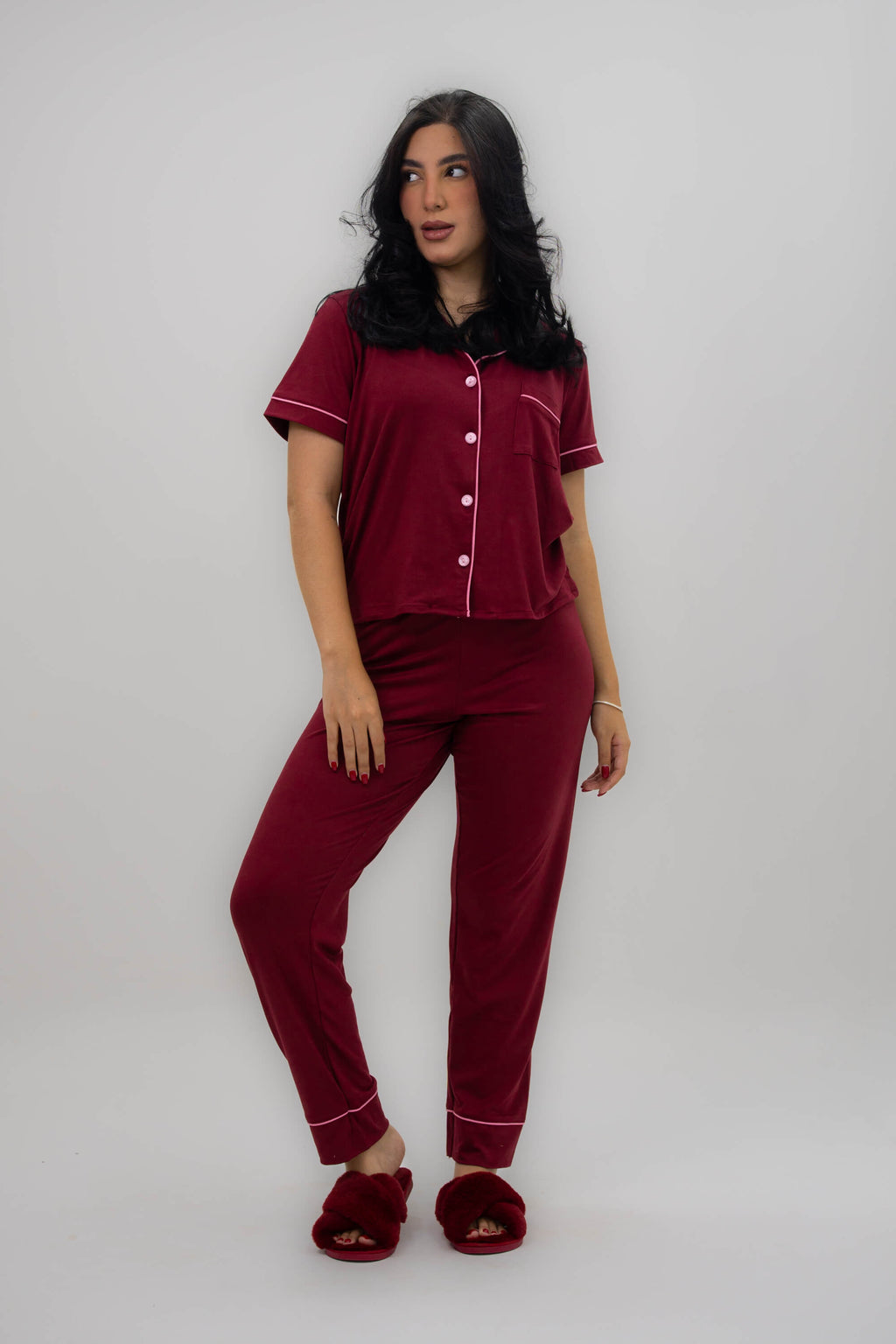Alana Vino Tinto Pantalón