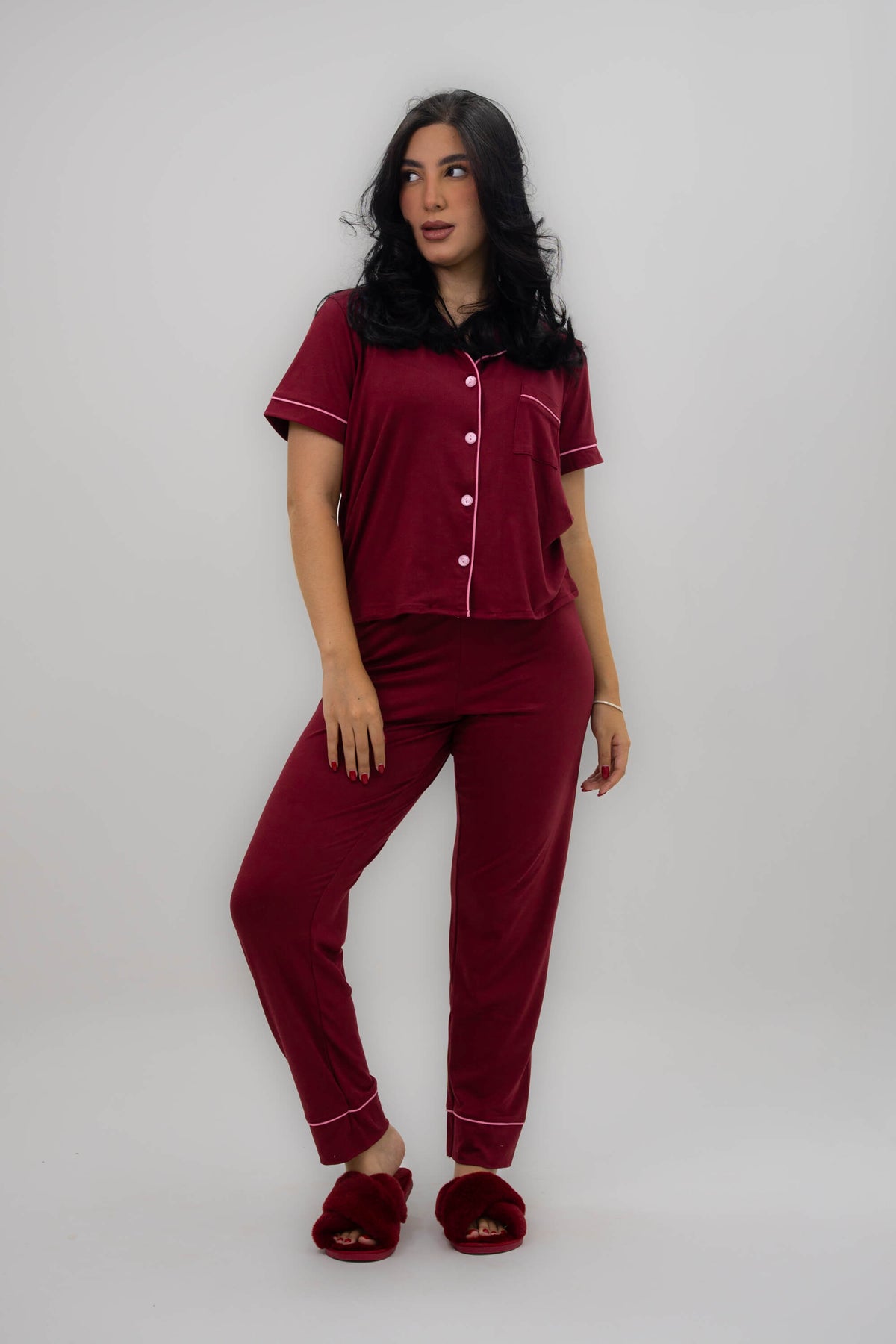 Alana Vino Tinto Pantalón