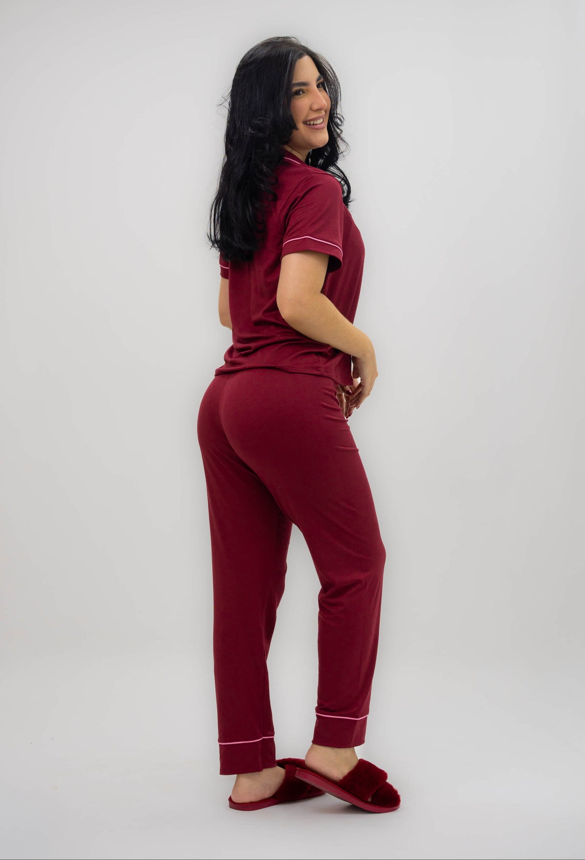 Alana Vino Tinto Pantalón