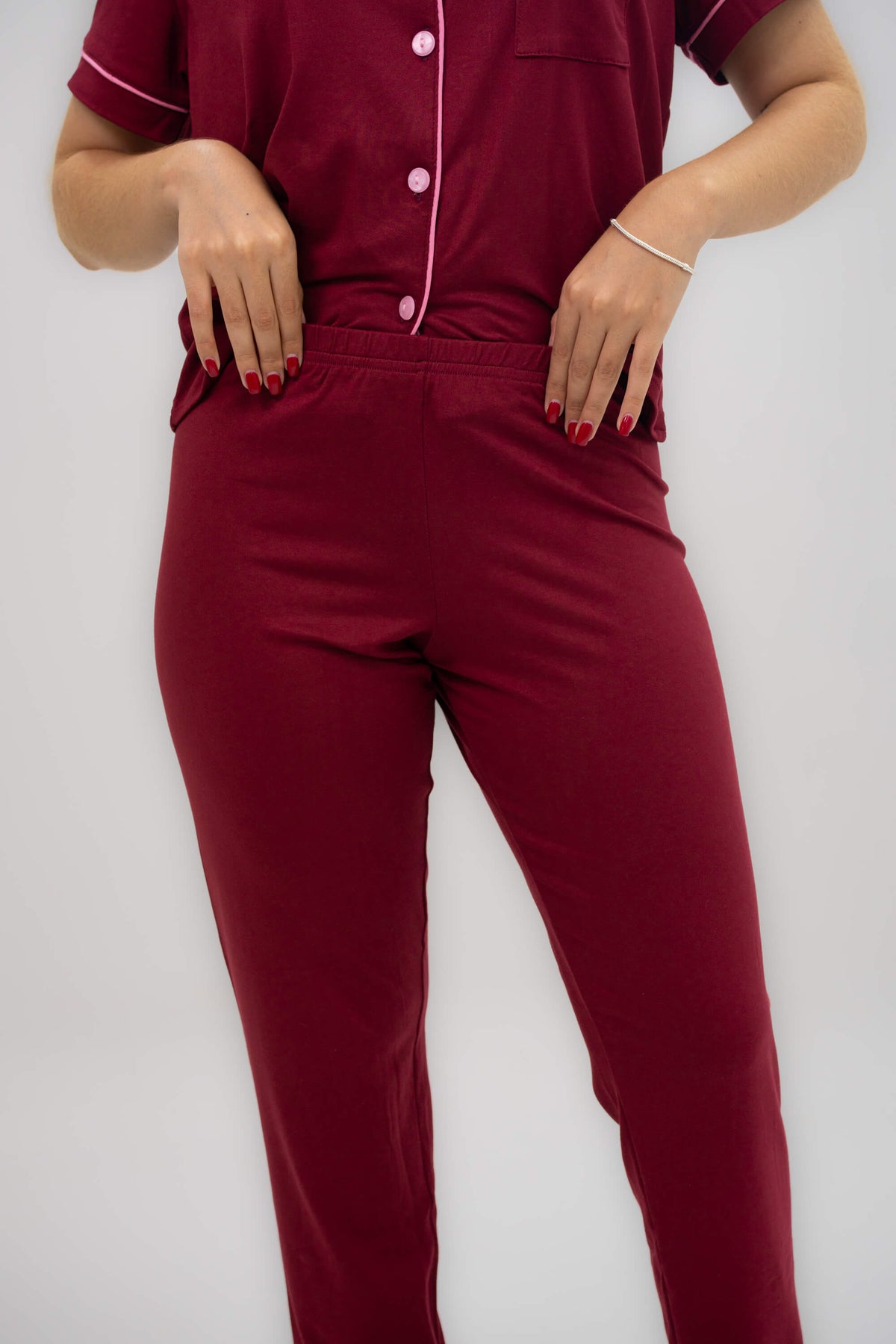 Alana Vino Tinto Pantalón