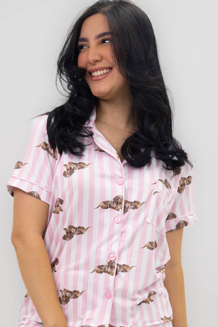 Alana Perritos Salchicha Short