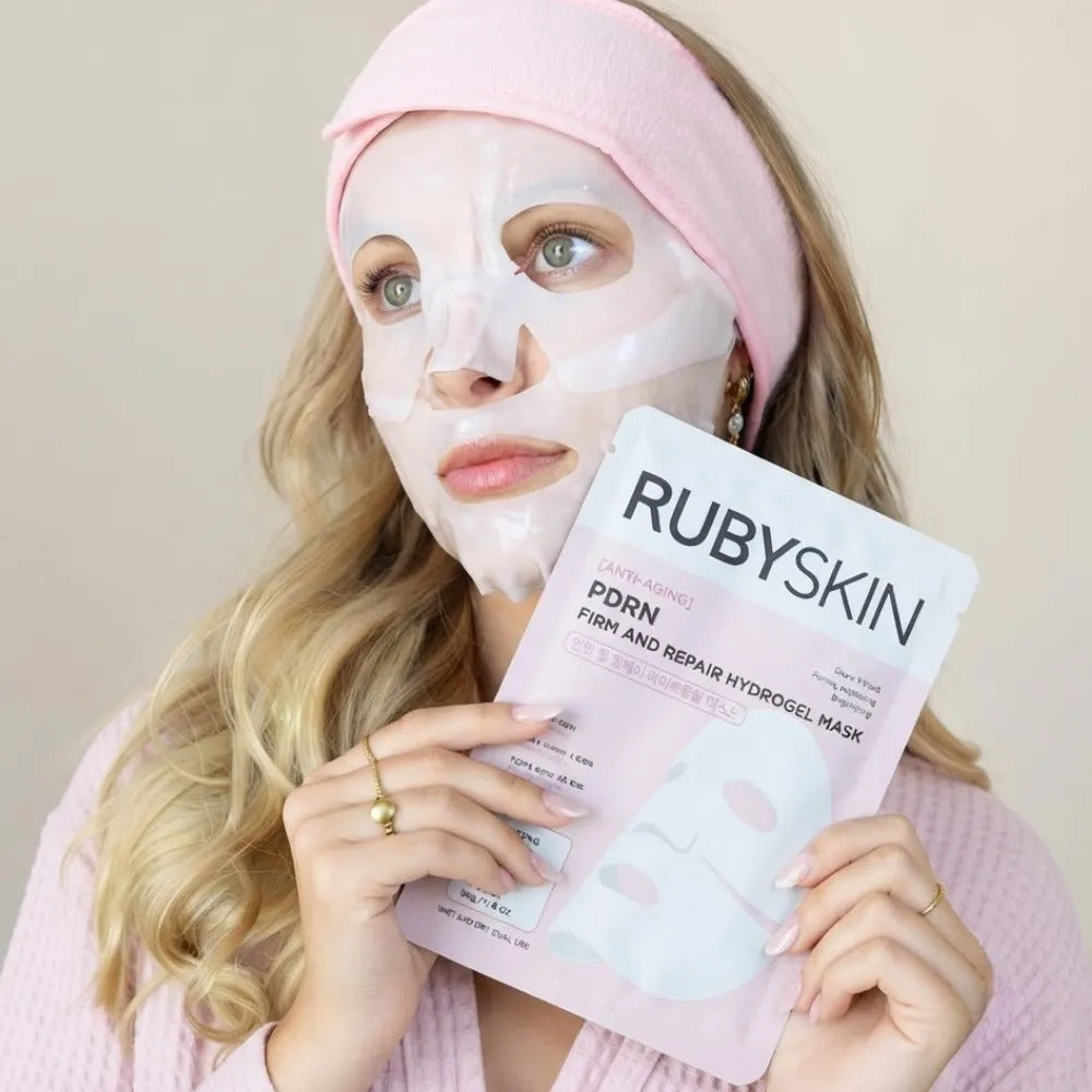 Mascarilla Centella Ruby Skin Rosa (hidrogel)