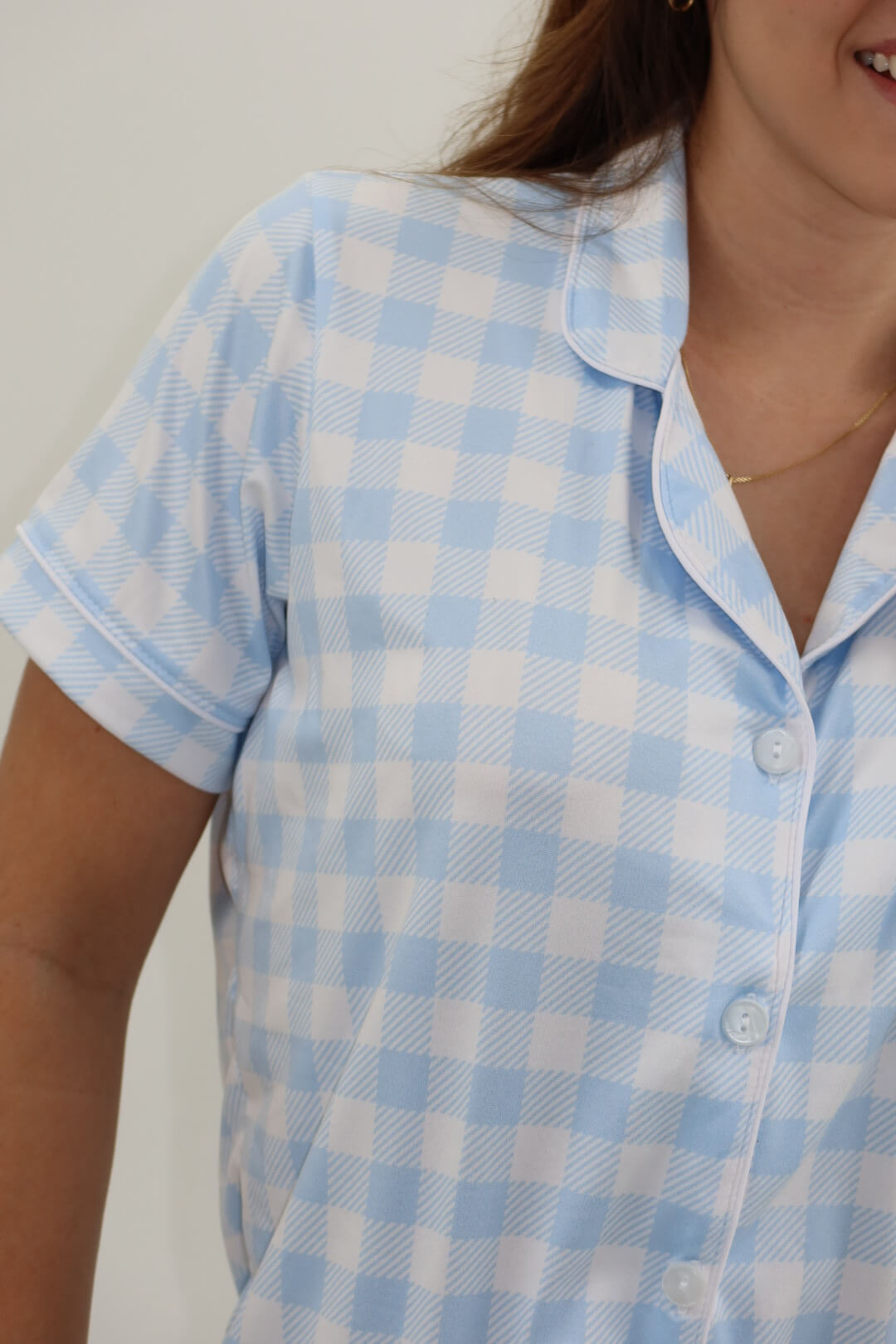 Alana Leñadora Azul Pantalón