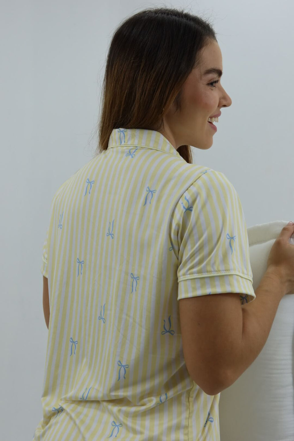 Alana Coquette Amarillo Pantalón