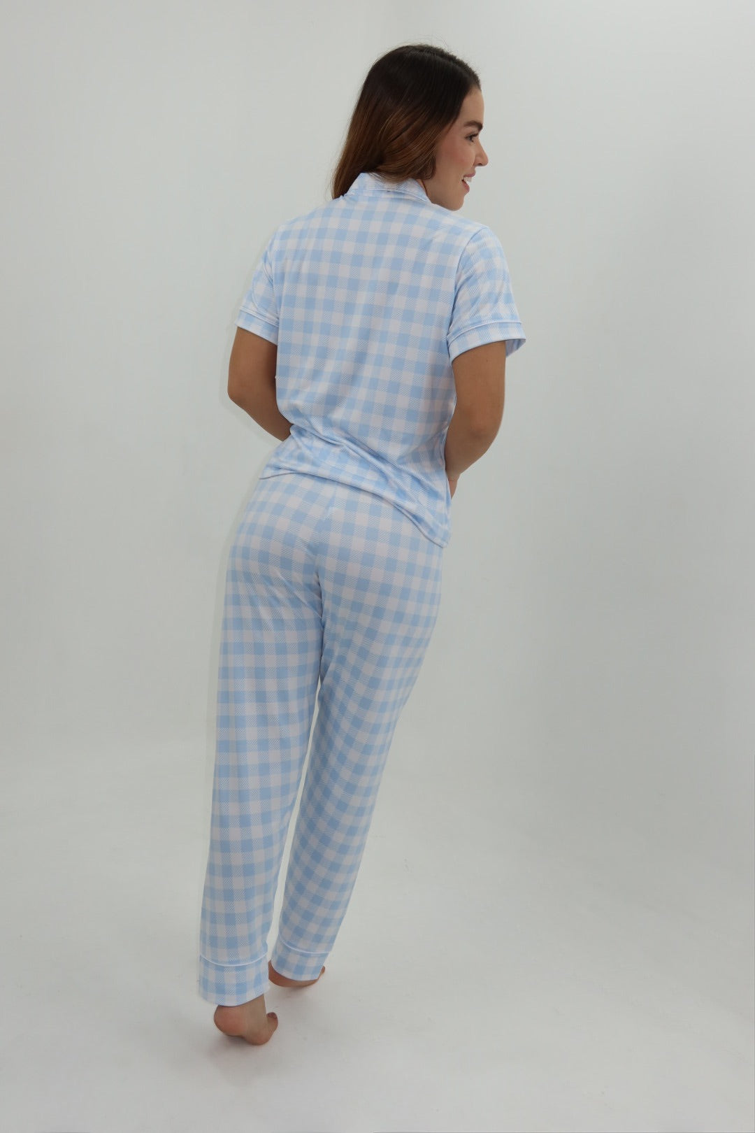 Alana Leñadora Azul Pantalón