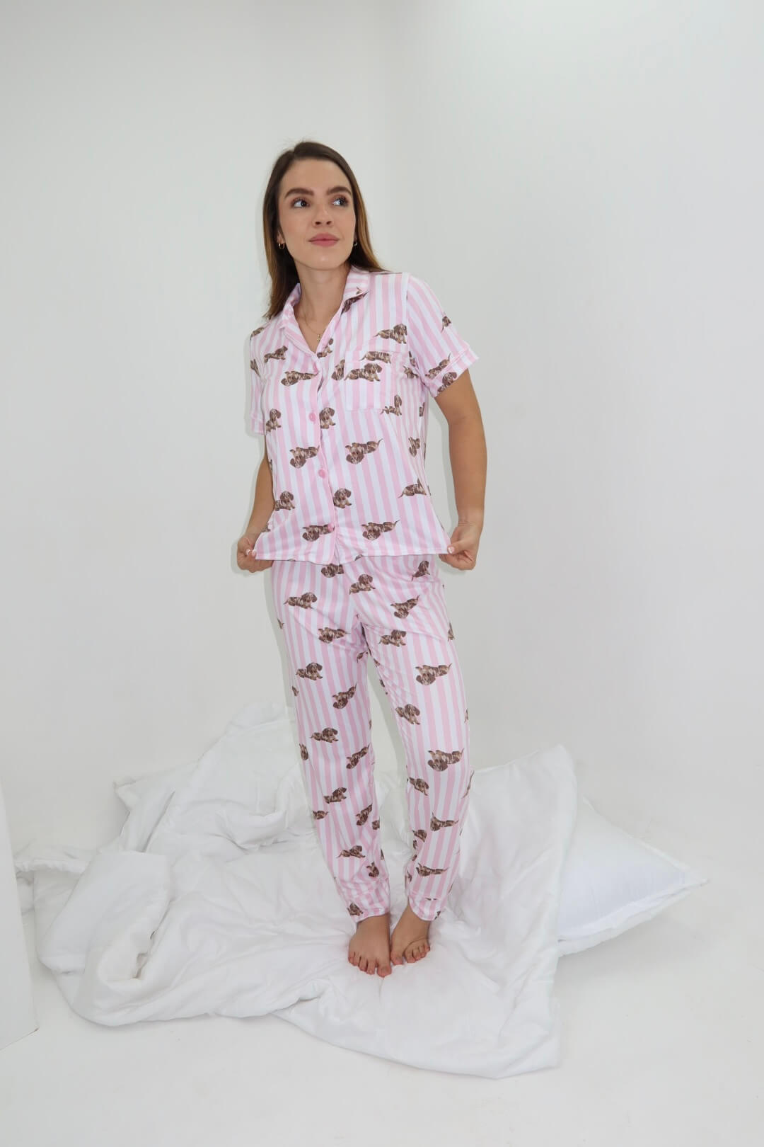 Alana Perritos Salchicha Pantalón