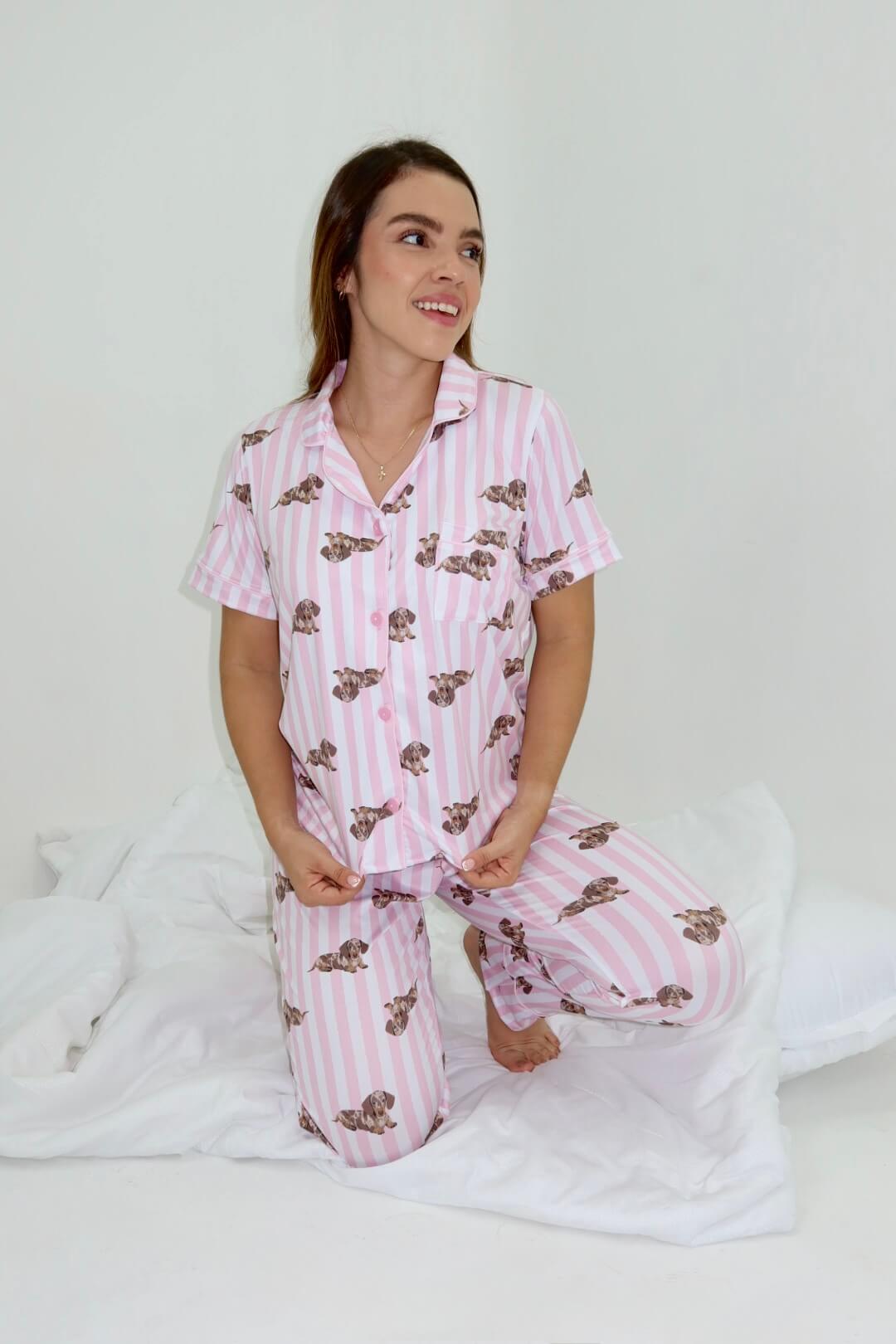 Alana Perritos Salchicha Pantalón