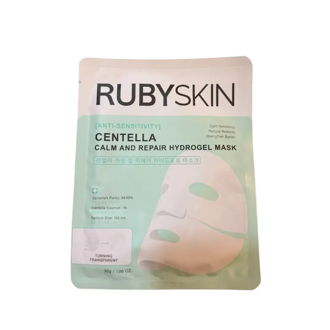 Mascarilla Centella Ruby Skin Verde (hidrogel)