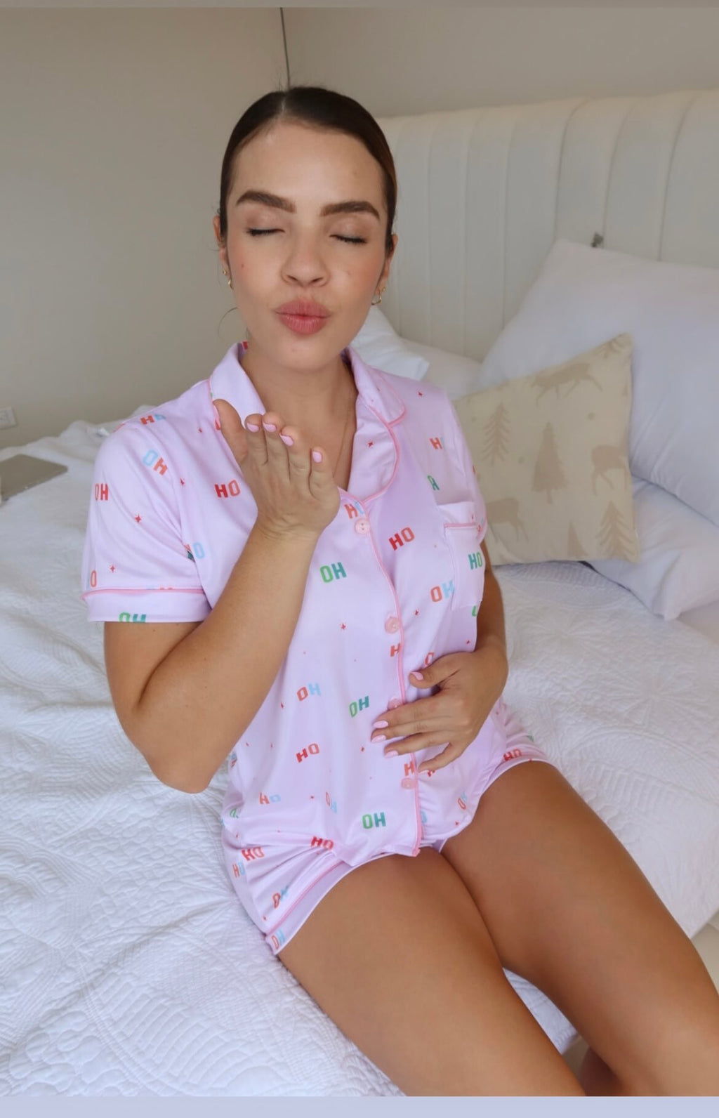 Alana Navidad Rosa Short