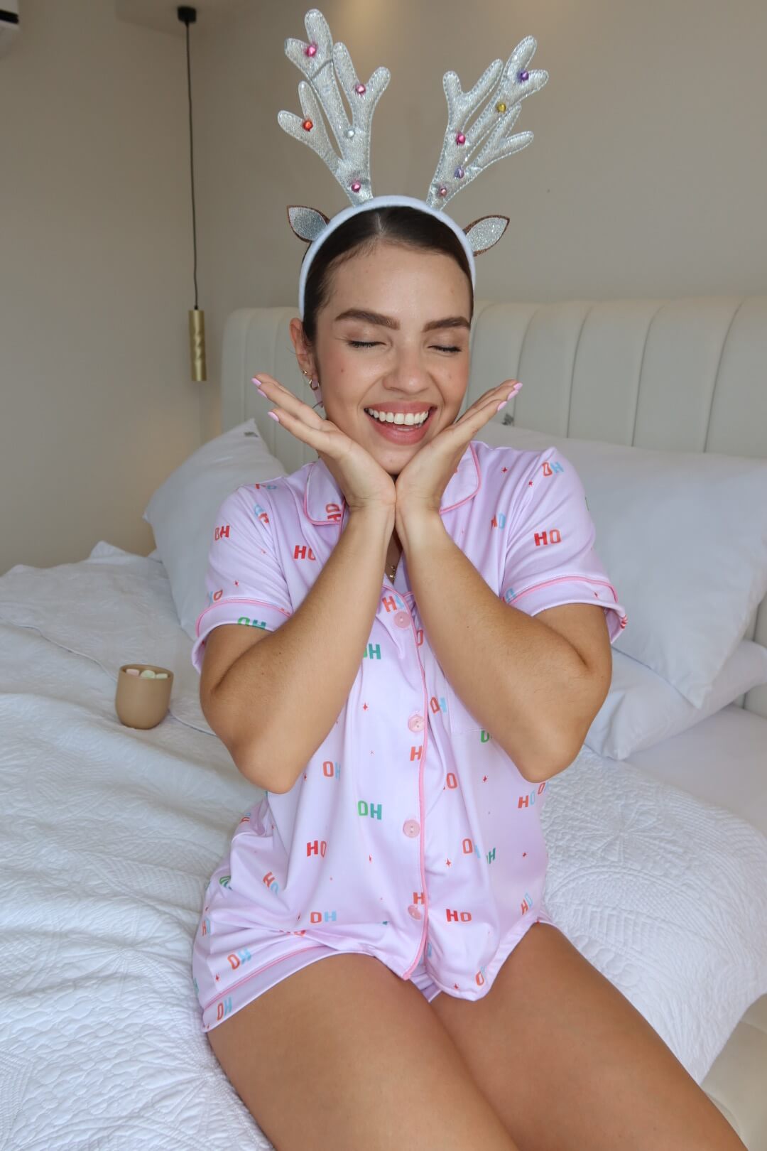 Alana Navidad Rosa Short