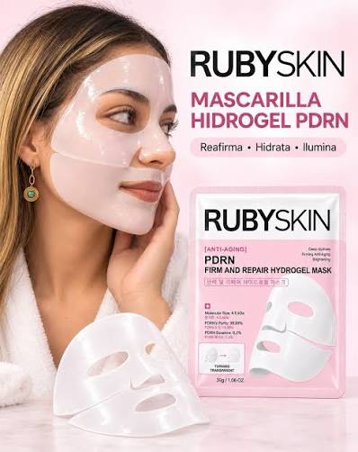 Mascarilla Centella Ruby Skin Rosa (hidrogel)